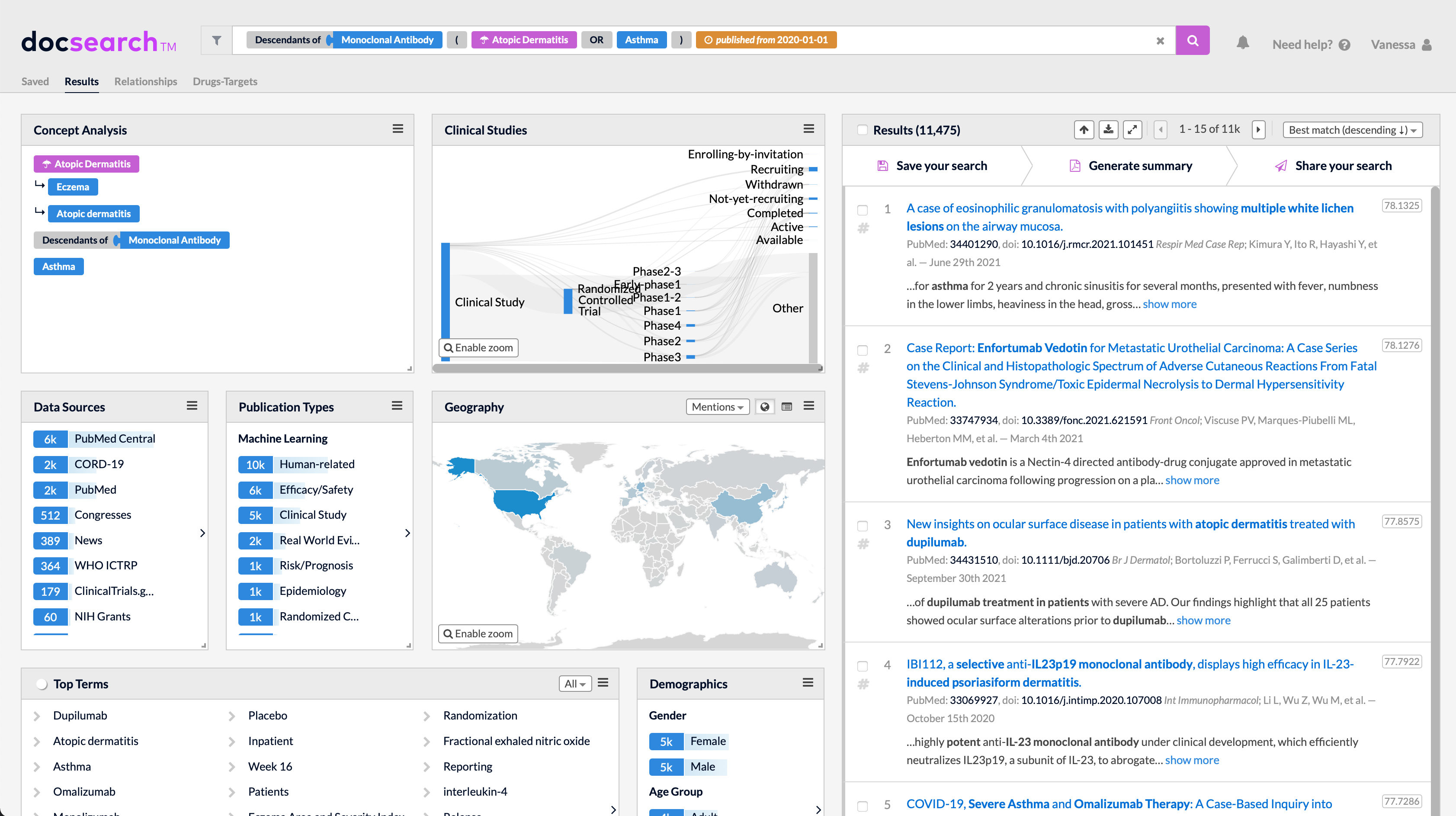 DocSearch Screenshot DocSearch Screenshot