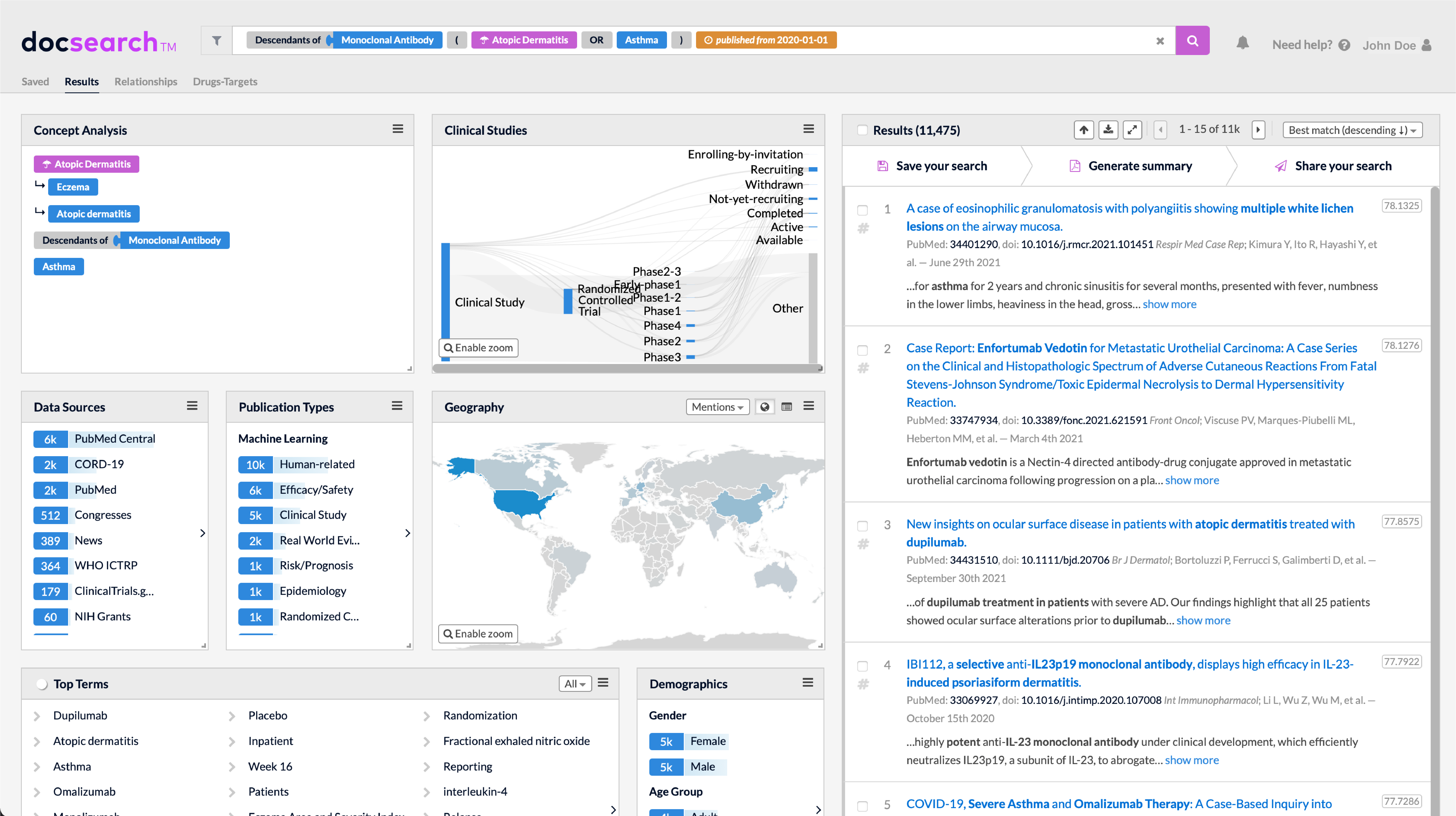 DocSearch Screenshot DocSearch Screenshot